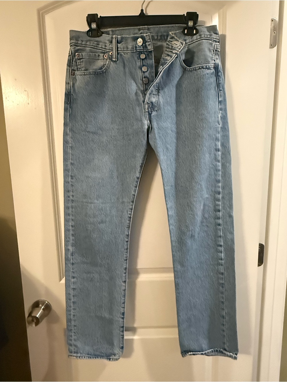 VTG Levi's 501 button fly stonewashed vintage denim jeans 32x32